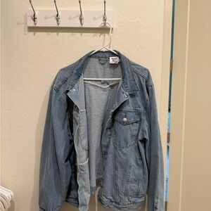 Princess Polly Light Blue Denim Jacket